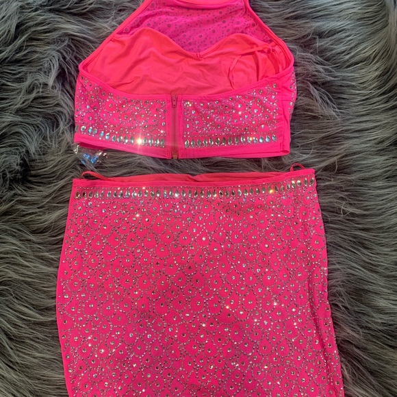 2 piece sparkle skirt set - Picture 2 of 3